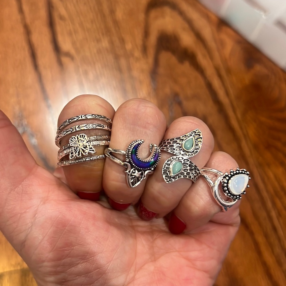 Silver Ring Bundle - image 1